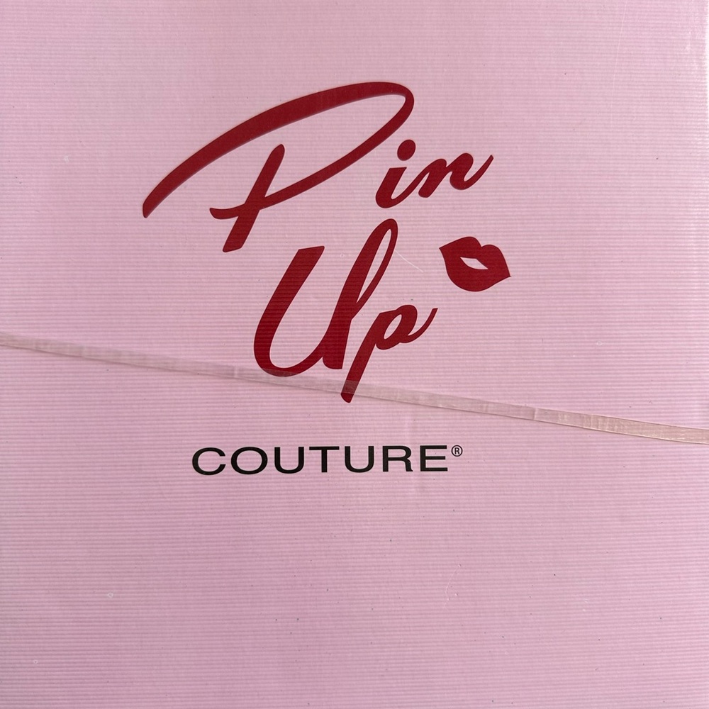 Pinup Couture Blush and Crimson Heels